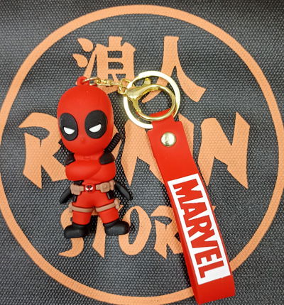 Deadpool Llavero de Goma Personaje Marvel 03