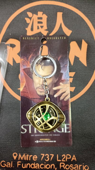 Llavero el Ojo de Agamotto, Dr Strange Marvel Dorado