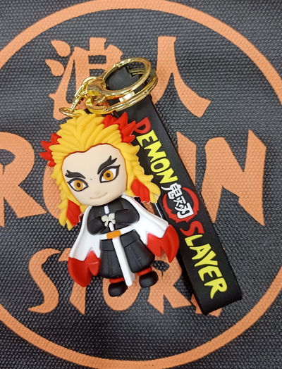 Rengoku 03 Llavero de Goma Personaje Kimetsu no Yaiba - Demon Slayer