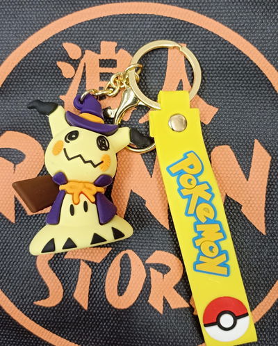 Mimikyu Llavero de Goma Personaje de Pokemon