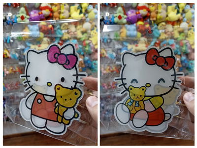 Kitty 10 Sticker 3D Sanrio