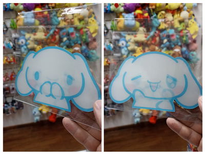 Cinnamoroll 01 Sticker 3D Sanrio
