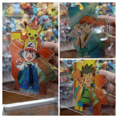 Ash misty y brock Sticker 3D Pokemon