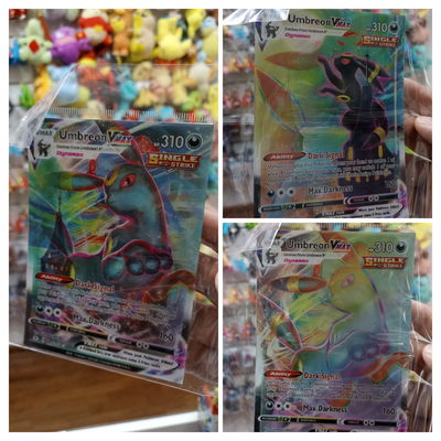 Carta TCG Umbreon Sticker 3D Pokemon