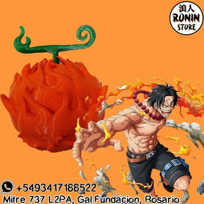 Ace - Akuma no mi - One Piece - Fruta del Diablo