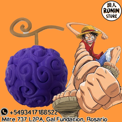 Luffy - Akuma no mi - One Piece - Fruta del Diablo