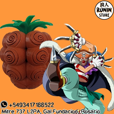 Buggy - Akuma no Mi - One Piece - Fruta del Diablo