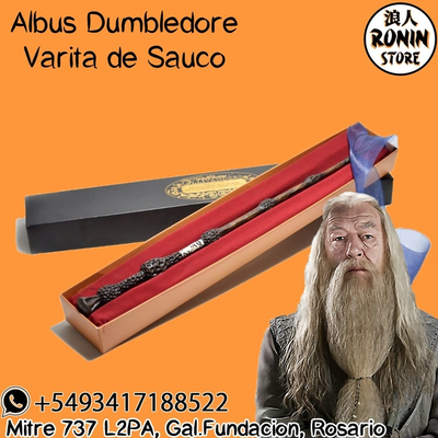 Dumbledore Sauco Varita Oficial Harry Potter