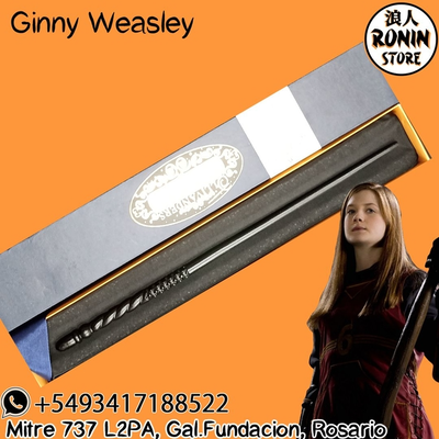 Ginny Weasley Varita Oficial Harry Potter