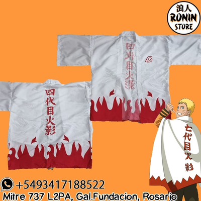 Naruto Hokage Haori / Kimono talle único