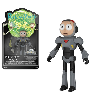 Morty Figura de RicK y Morty Purge Suit Funko