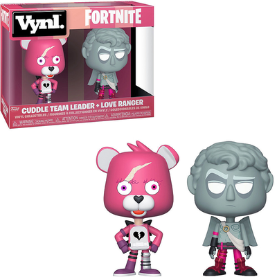 Cuddle Team Leader + Love Raner Funko Vynl. Fortnite Original
