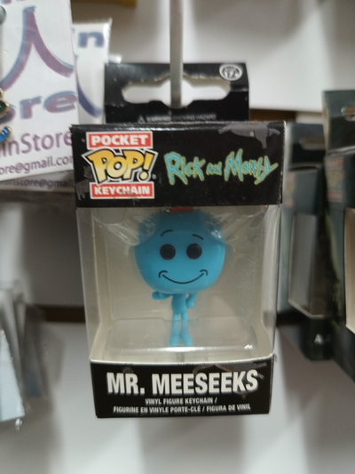 Mr. Meeseeks Llavero Funko Pop Rick and morty