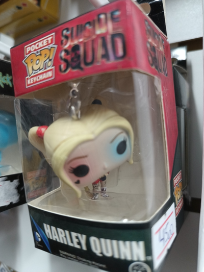 Harley Queen Llavero Funko Pop Escuadrón Suicida