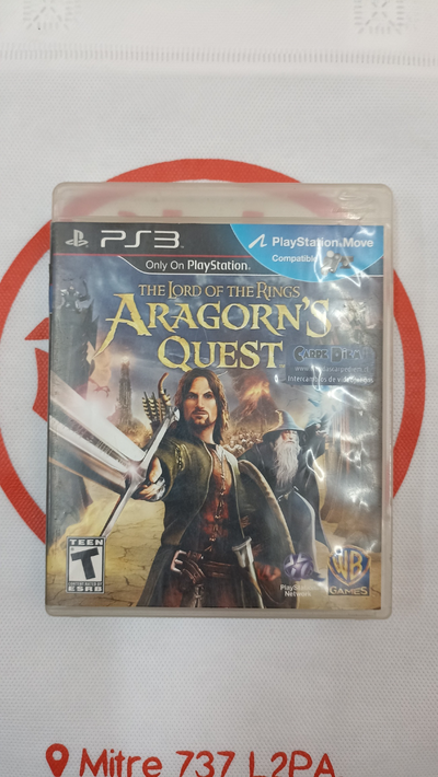 TLOTR Aragons Quest Juego Ps3 Usado