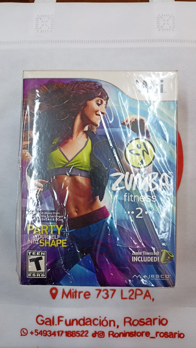 Zumba fitness 2 Nintendo Wii Usado