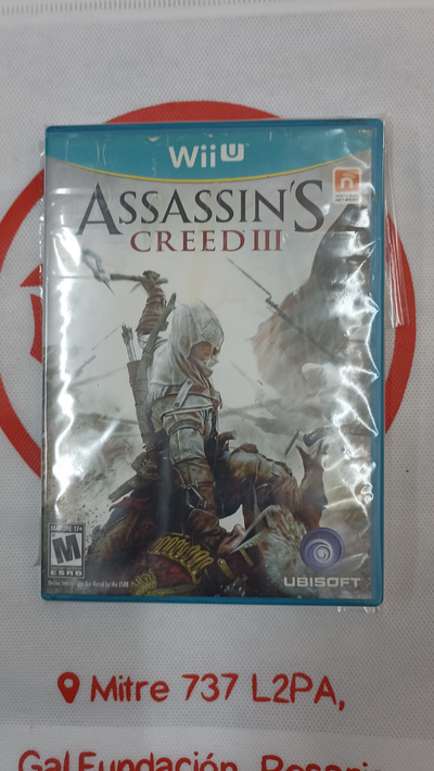 Assasin Creed 3 Nintendo Wiiu Usado