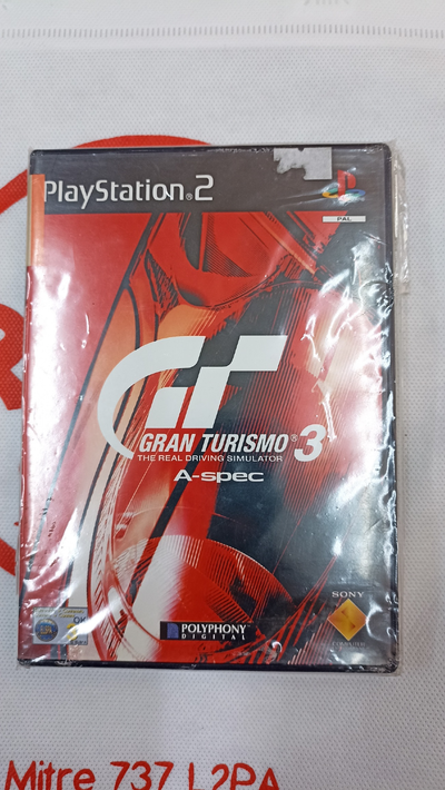 Gran Turismo 3 A-spec Ps2 Original Europeo PAL Usado