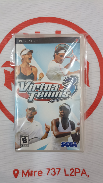 Virtual Tennis 3 PSP Usado