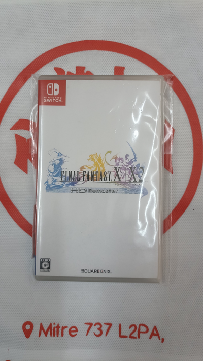 Final Fantasy x/X2 HD Nintendo Switch Japones Usado