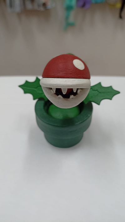 Planta de Mario Figura 3D 