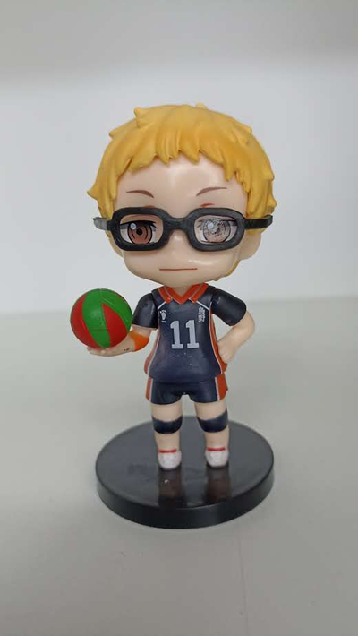 Kei Tsukishima Gashapon Figura Haikyuu