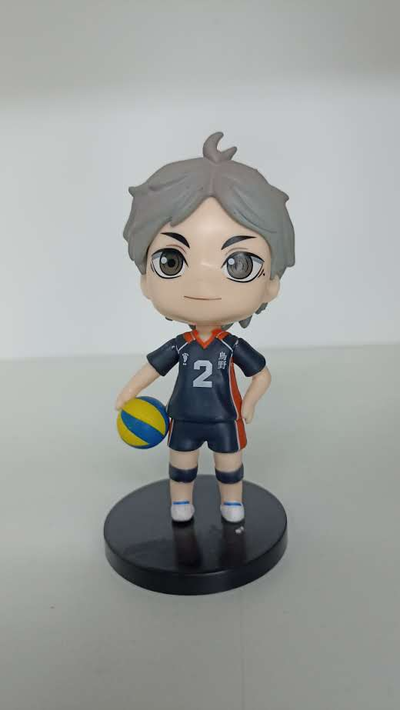 Koshi Sugawara Gashapon Figura Haikyuu