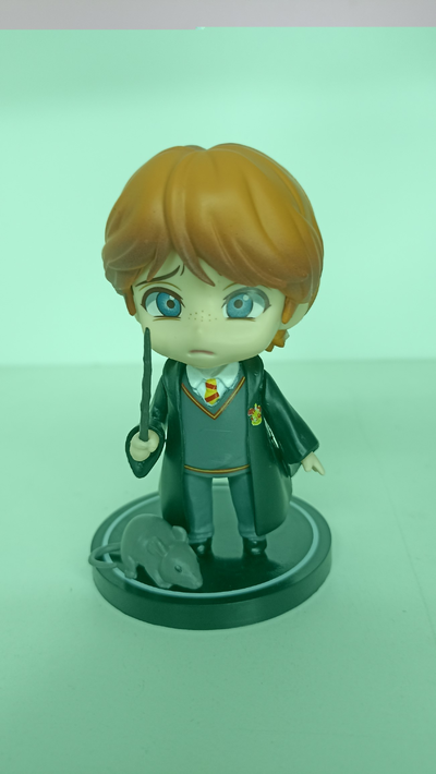 Ron + Pet Gashapon Figura Harry Potter