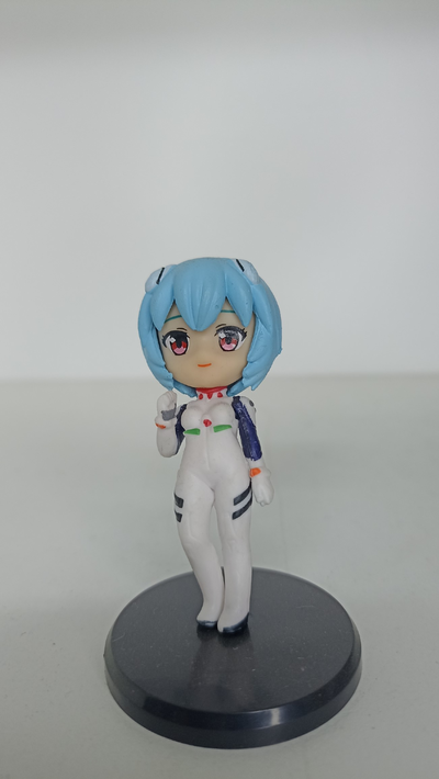 Rei Gashapon Figura Evangelion