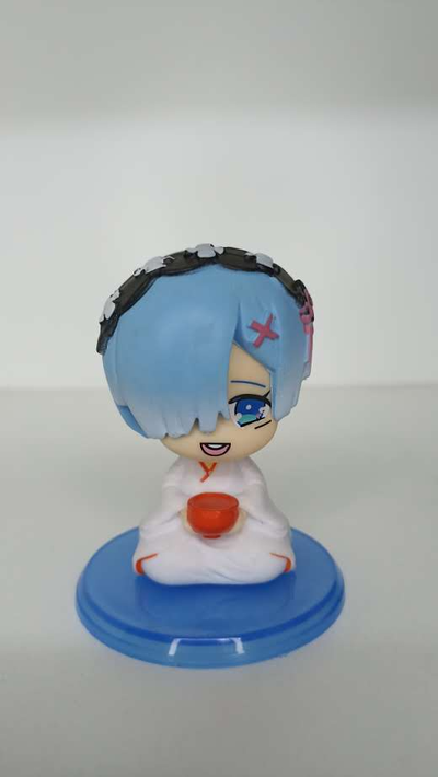 Rem Chibi Tradicional Gashapon Figura Re Zero