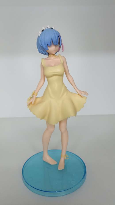 Rem Vestido Amarillo Figura Re Zero