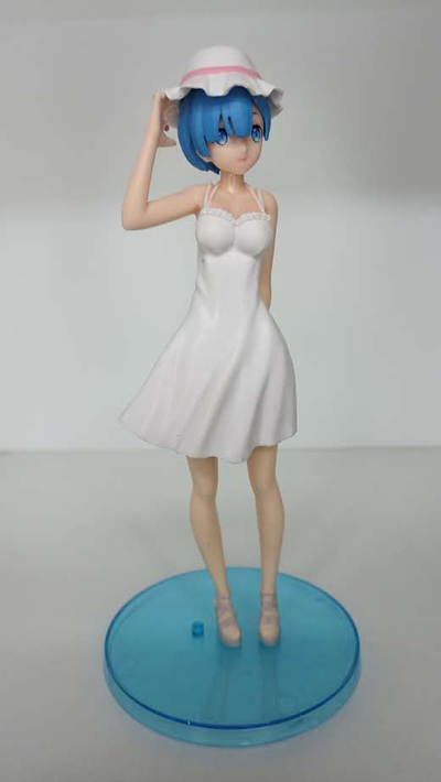 Rem Vestido Blanco Figura Re Zero