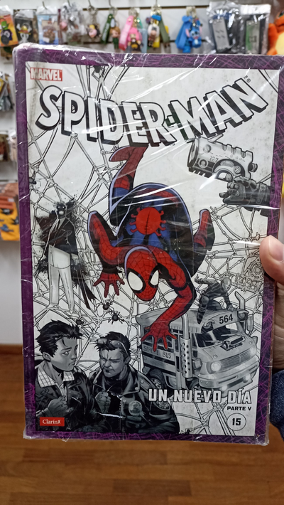 Comics Colección completa Spiderman Clarin 15/15 Marvel