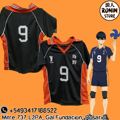 Tobio Kageyama Remera camiseta Karasuno N9  Haikyuu Varios talles