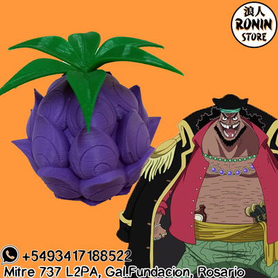 Barba Negra - Akuma no mi - One Piece - Fruta del Diablo