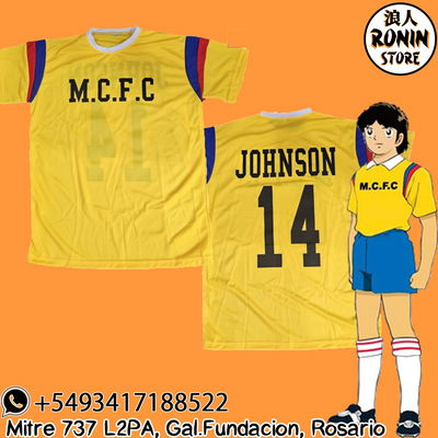 Andy Johnson Remera camiseta Supercampeones Varios talles