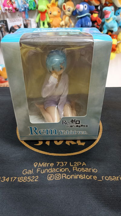 Rem Camisa Blanca Figura Re Zero en Caja