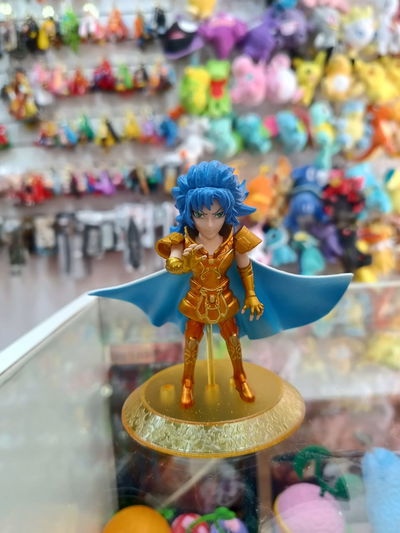 Saga de Géminis Gashapon 10cm Figura Saint Seiya  Los caballeros del Zodiaco