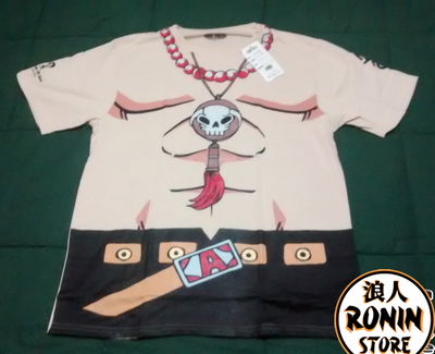 Ace One Piece Remera Original Japonesa con holograma de Toei Animation Talle L