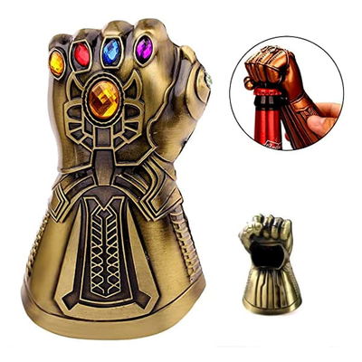 Destapador guante del Infinito de Thanos, Avengers Marvel