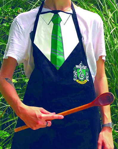 slytherin Delantal HARRY POTTER LICENCIA OFICIAL