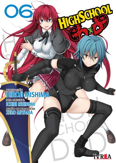 HIGHSCHOOL DXD Tomo 06 Manga Ivrea