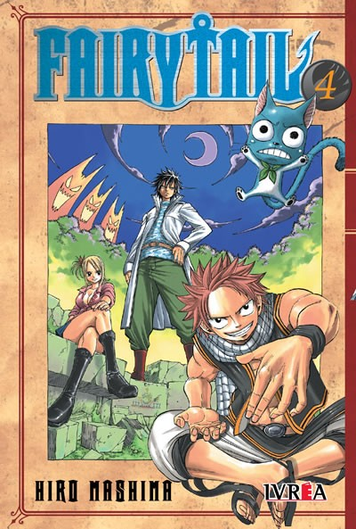 FAIRY TAIL Tomo 04 Manga Ivrea