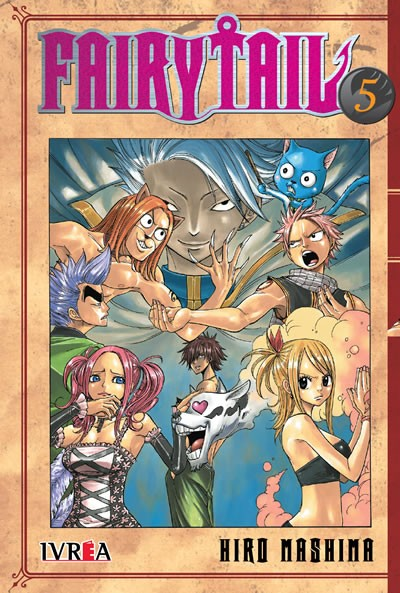 FAIRY TAIL Tomo 05 Manga Ivrea