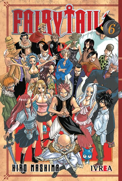 FAIRY TAIL Tomo 06 Manga Ivrea