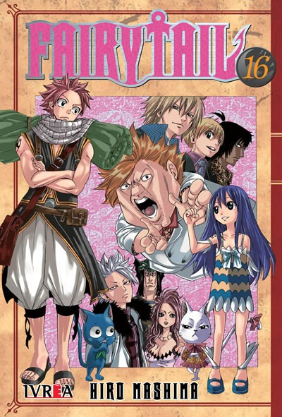 FAIRY TAIL Tomo 16 Manga Ivrea