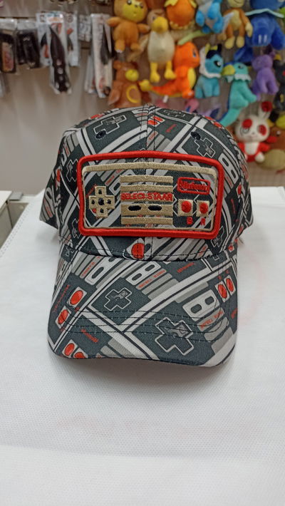 Gorra Nintendo Nes Importada Bordada 