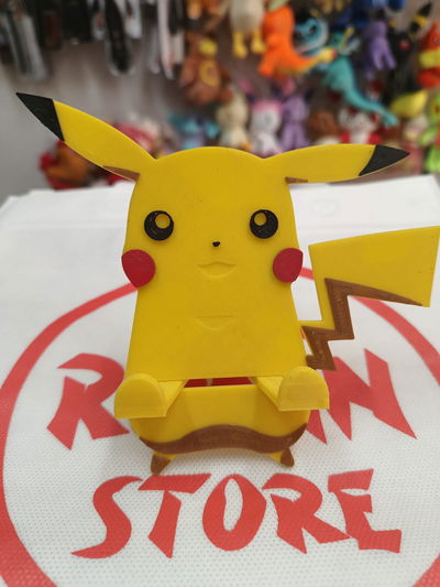 Pikachu Holder Para Celular 3D Pokemon 02