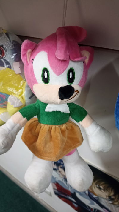 Amy Peluche The Hedgehog, Sonic	