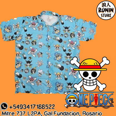 Camisa calaveras One Piece